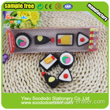 Food SuShi Shaped Eraser,Stationery gift